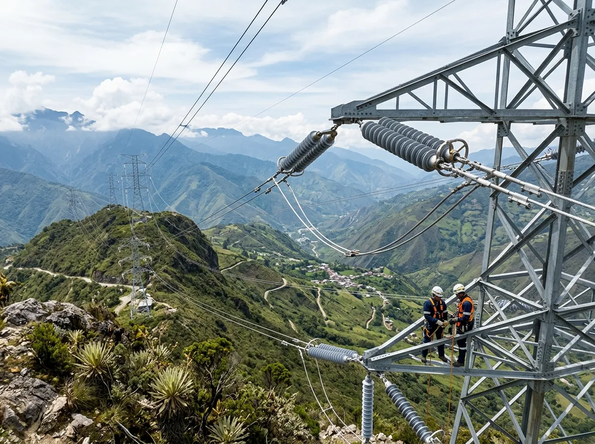 Colombia – High-Altitude Grid Insulation Coordination for 15-36kV Overhead Lines Solutions