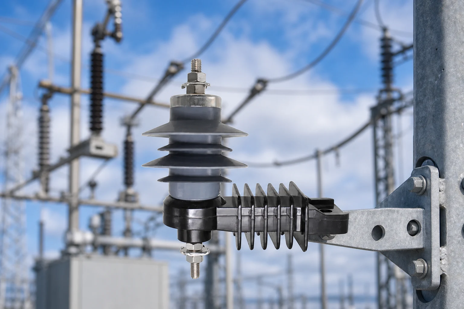 FUERTE metal-oxide surge arrester cover context — review 20kv-lightning-arrester-selection-inputs