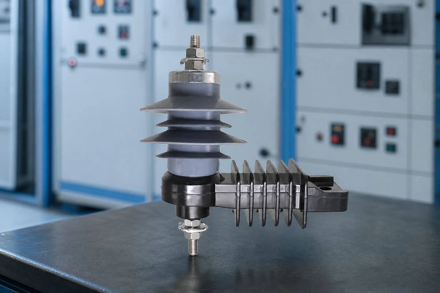 FUERTE metal-oxide surge arrester selection context — product transmission-line-lightning-arrester-selection