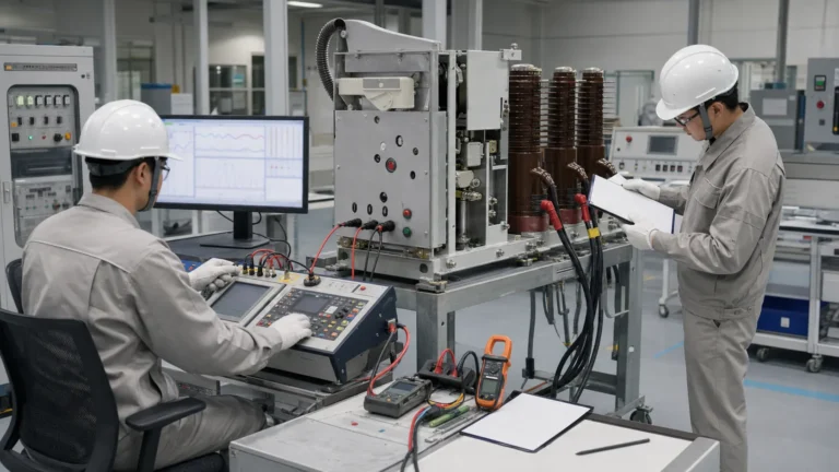 How Should a 12 kV Vacuum Circuit Breaker Be Operated and Maintained?