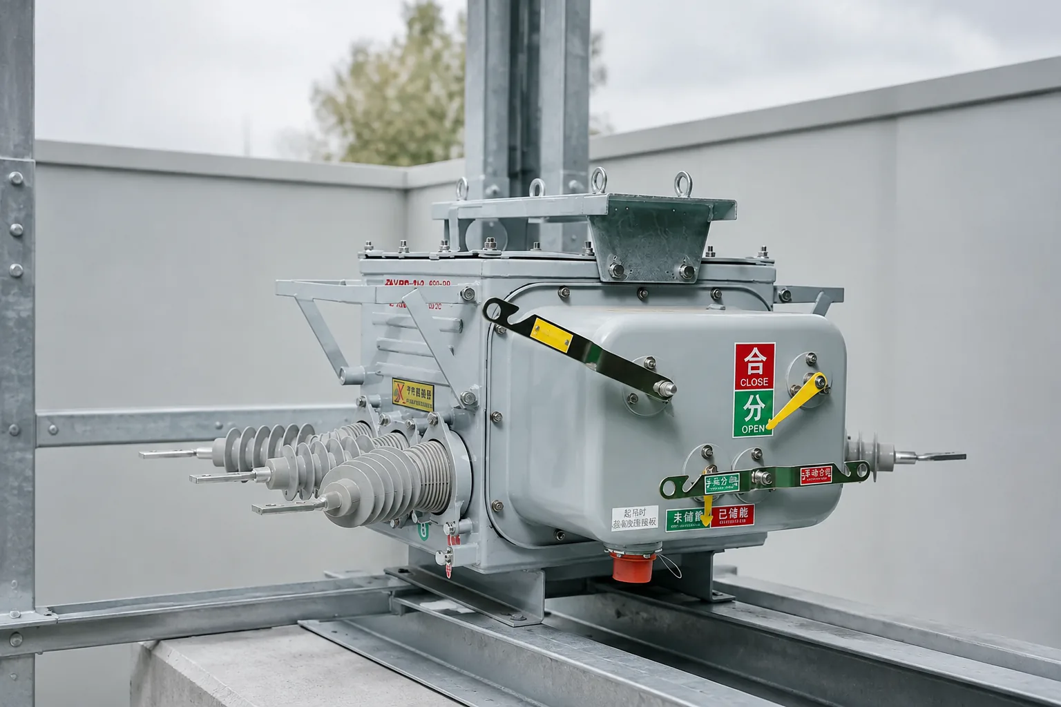 12 kV outdoor vacuum circuit breaker reference unit for feeder protection applications