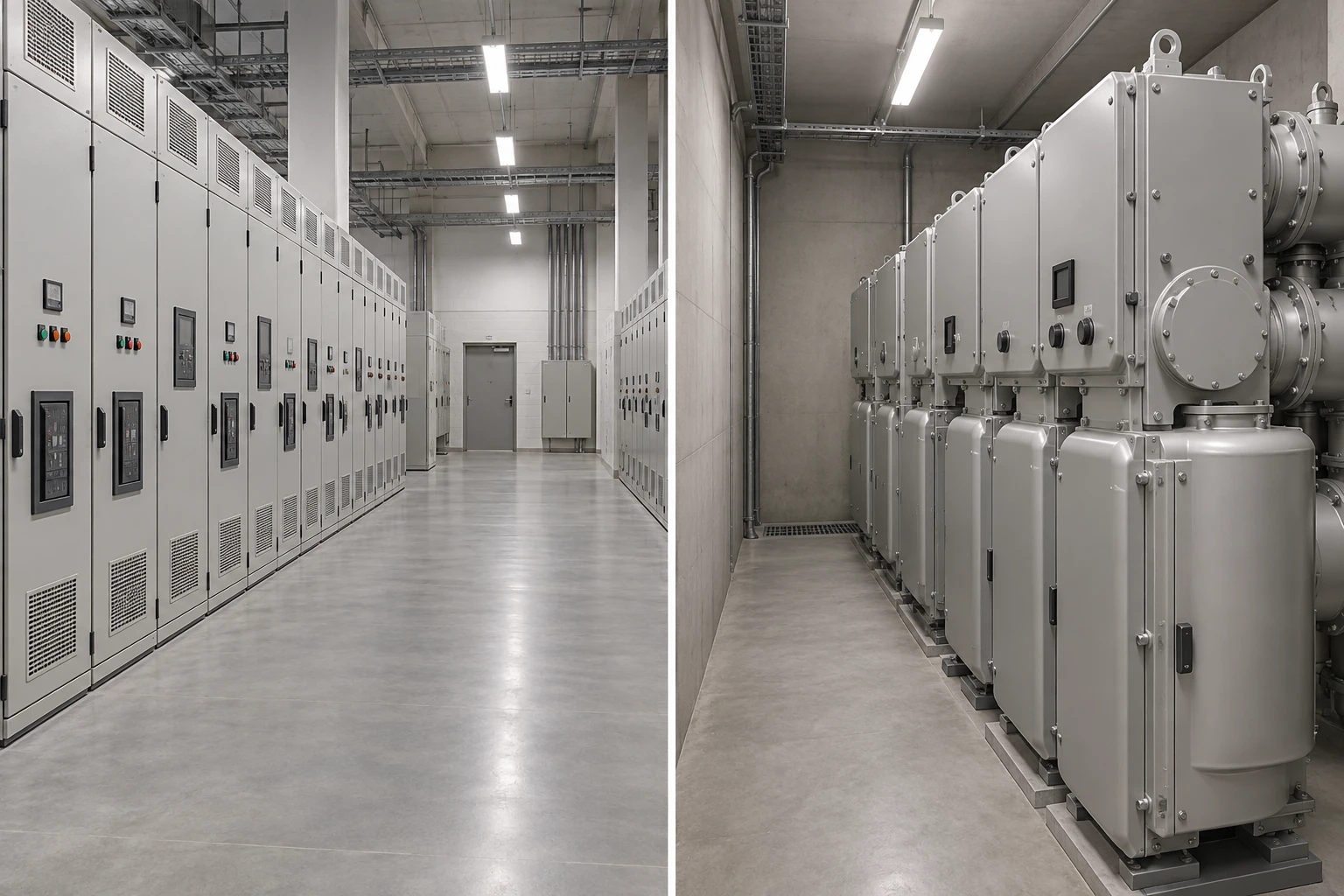Air-insulated and gas-insulated switchgear compared for industrial site constraints