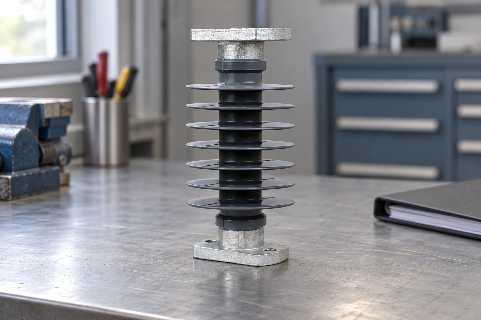 FZS-11 Polymer Insulator in an illustrative close inspection scene