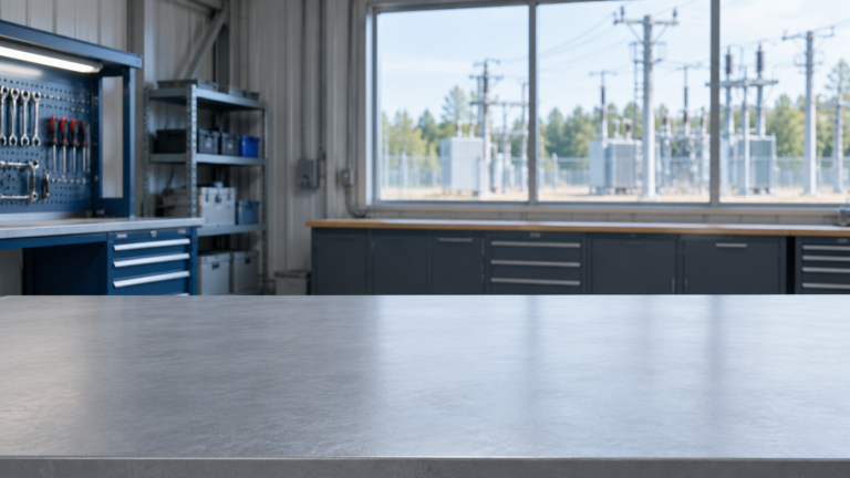 Electrical-equipment workshop context; voltage and equipment duties require separate specification
